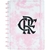 Caderno Inteligente Grande Flamengo Rosa 80 Folhas - Caderno Inteligente