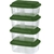 Pote Retangular 400ML CR-404 GIPLÁS - SORTIDOS