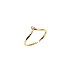 Anel Bico diamante.