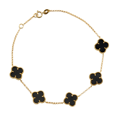 Pulseira Trevos Ônix