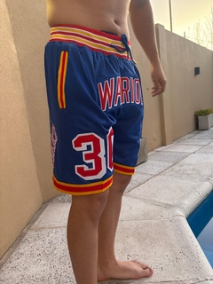 Imagen de Short NBA Golden State Warriors de Stephen Curry Número 30