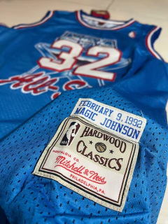 Musculosa NBA All-Star Game Western Conference de Magic Johnson Número 32 1992 - tienda online