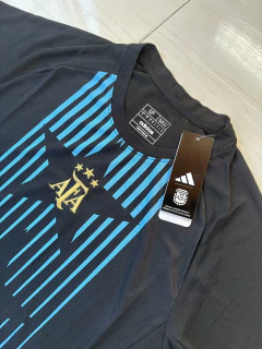 Camiseta Adidas de Argentina Prematch 3 Estrellas 2024