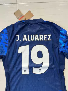 Camiseta Versión Jugador Nike del Atlético de Madrid Tercera Equipación Julián Álvarez UCL 2024/25 - tienda online