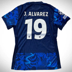 Camiseta Versión Jugador Nike del Atlético de Madrid Tercera Equipación Julián Álvarez UCL 2024/25