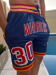 Short NBA Golden State Warriors de Stephen Curry Número 30 - comprar online