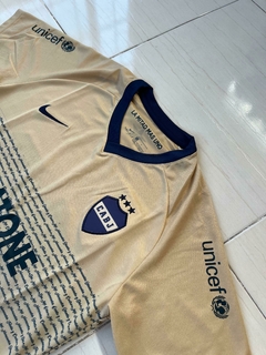 Camiseta Nike de Boca Juniors Suplente Dorada Román 2007/08 - Lírico Showroom - Tienda Online de Fútbol 