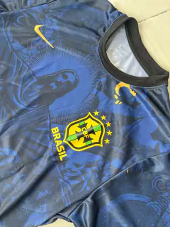 Camiseta Nike de Brasil Edición Cristo Redentor Azul 2024/25 en internet