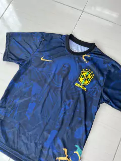 Camiseta Nike de Brasil Edición Cristo Redentor Azul 2024/25 - tienda online