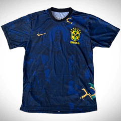 Camiseta Nike de Brasil Edición Cristo Redentor Azul 2024/25