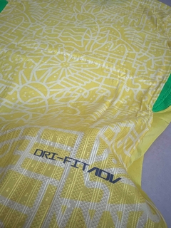 Camiseta Versión Jugador Nike de Brasil Titular 2024/25