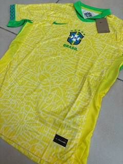 Camiseta Versión Jugador Nike de Brasil Titular 2024/25 - tienda online