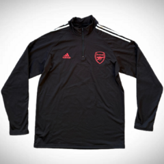 Buzo Térmico Medio Cierre Adidas de Arsenal Negro - comprar online