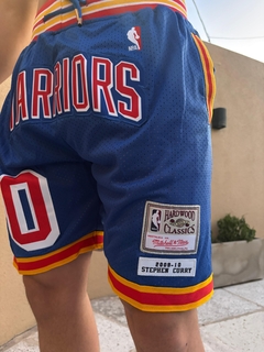 Short NBA Golden State Warriors de Stephen Curry Número 30
