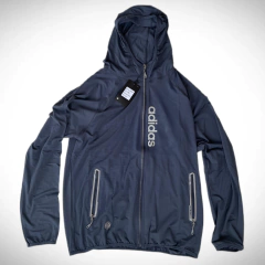 Campera Rompeviento Adidas WIND.RDY Azul/Gris
