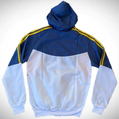 Campera Rompeviento Adidas de Boca Juniors Azul con Blanco en internet
