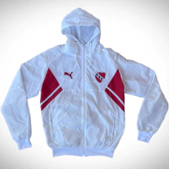 Campera Rompeviento Puma de Independiente Blanco con Rojo - comprar online