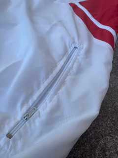 Campera Rompeviento Puma de Independiente Blanco con Rojo