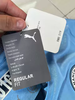Camiseta Versión Jugador Puma del Manchester City Titular 2024/25