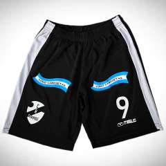 Short Micro Fibra Vinilo Meglio de Claypole Negro Número 9