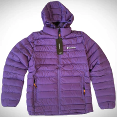 Campera Inflable Columbia Violeta sin Piel - comprar online
