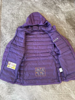 Campera Inflable Columbia Violeta sin Piel en internet