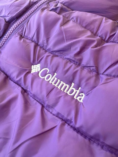 Campera Inflable Columbia Violeta sin Piel - Lírico Showroom - Tienda Online de Fútbol 