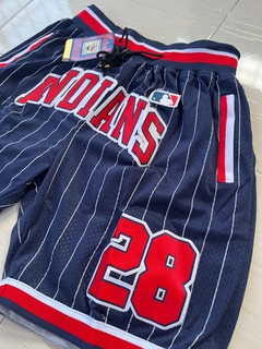 Short MLB Champion de Cleveland Indians de Corey Kluber Número 28 - tienda online