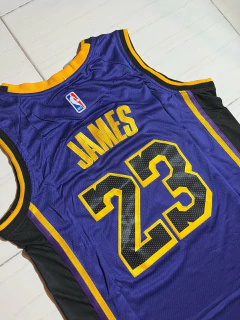 Imagen de Musculosa NBA Jordan Los Angeles Lakers de LeBron James Número 23