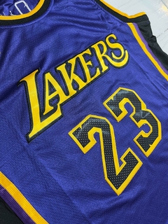 Musculosa NBA Jordan Los Angeles Lakers de LeBron James Número 23