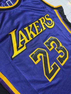 Musculosa NBA Jordan Los Angeles Lakers de LeBron James Número 23