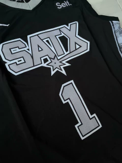 Musculosa NBA Jordan San Antonio Spurs de Victor Wembanyama Número 1 2023/24