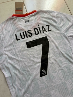Camiseta Versión Jugador Nike de Liverpool Tercera Equipación Luis Díaz 2024/25 - Lírico Showroom - Tienda Online de Fútbol 