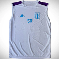 Musculosa Kappa de Racing Blanco Número 50 - comprar online