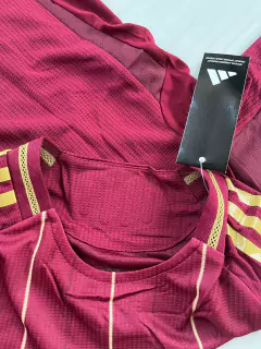 Camiseta Versión Jugador Adidas de Roma Titular 2024/25