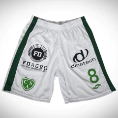 Short Micro Fibra Vinilo Coach de Sarmiento Blanco Número 8