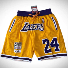 Short NBA Los Angeles Lakers de Kobe Bryant Número 24