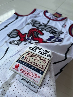 Musculosa NBA Toronto Raptors de Vince Carter Número 15 1998/99 - Lírico Showroom - Tienda Online de Fútbol 