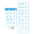 Kit Mini Stencil - Alfabeto Lettering