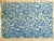 Transfer Bajo Cubierta 48cm*33cm - FLORES AZULES - Retornar Insumos Cerámicos
