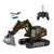 Retro escavadeira de controle remoto - loja online