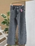 Jeans wide led negro nevado ART.2536