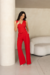 COLETE E PANTALONA COM BOTAO