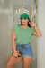 Blusa algodão