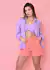 Camisa com Cropped