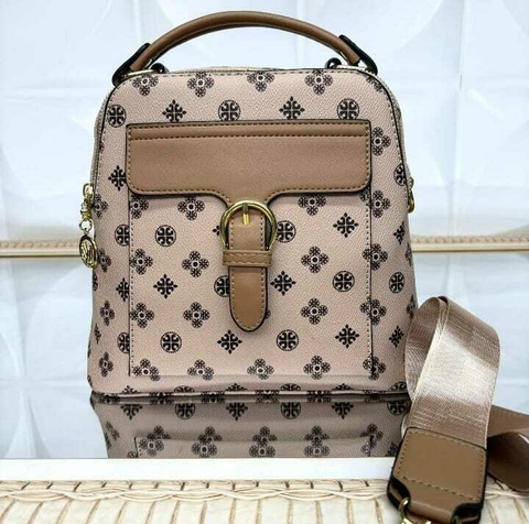 Mochila Diana- Nude com Marrom