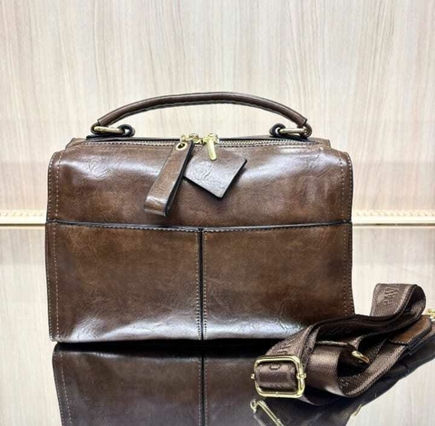 Bolsa Maísa-Marrom chocolate