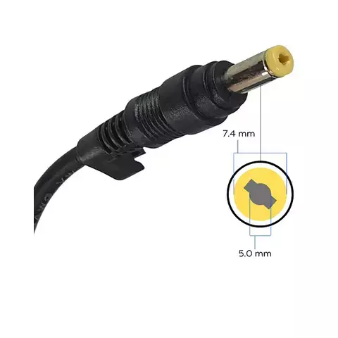Cargador Para Hp Punta Amarilla 18.5V 3.5A (4,8*1,7)