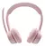 Diadema Logitech Zone 300 - wireless Rosa - comprar online