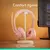 Diadema Logitech Zone 300 - wireless Rosa - tienda online